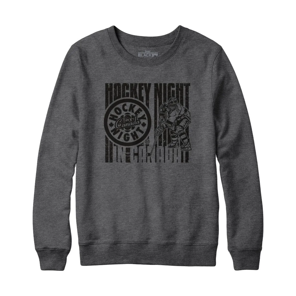 HNIC Ice Hockey Player Sweatshirt Hoodie sold by Black Maple Trading