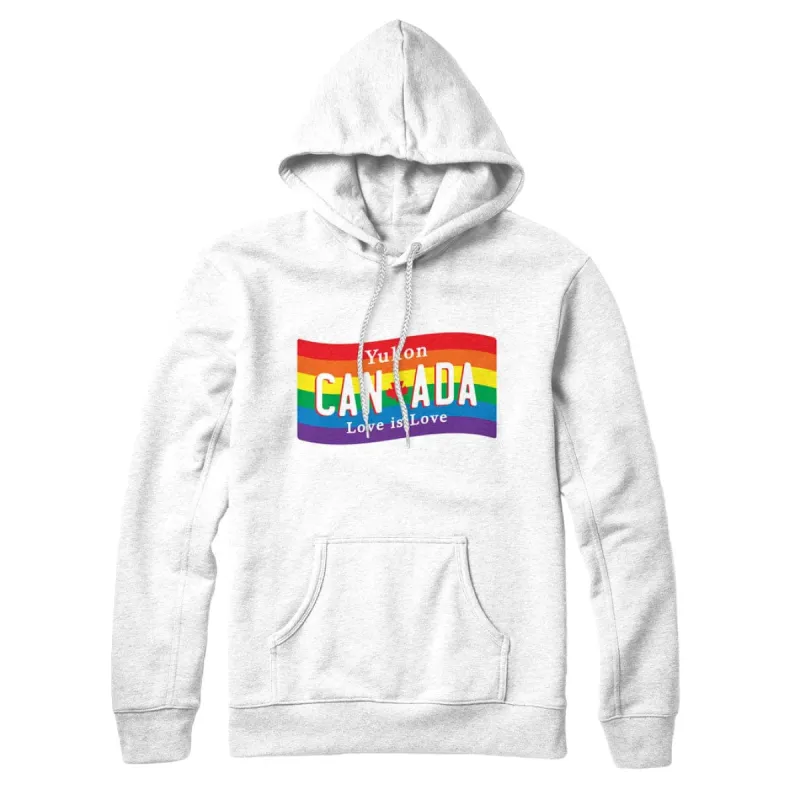 Yukon Love is Love Sweatshirt Hoodie sold by Black Maple Trading