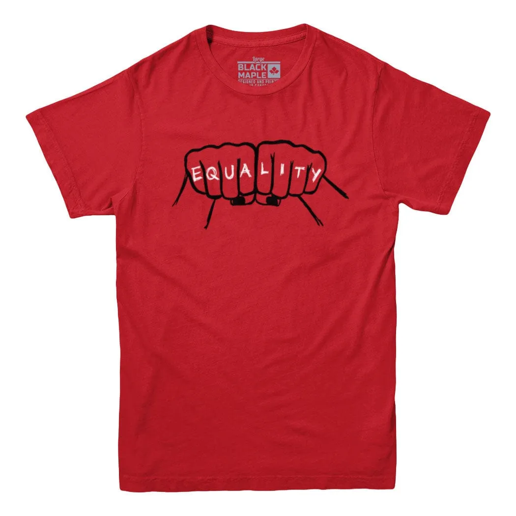 Equality Fists T-shirt sold by Black Maple Trading product image thumbnail 2