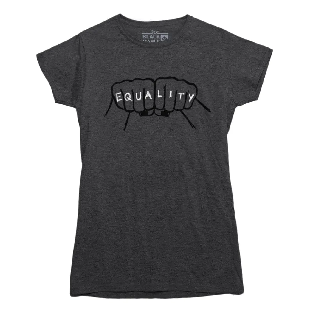 Equality Fists T-shirt sold by Black Maple Trading product image thumbnail 3