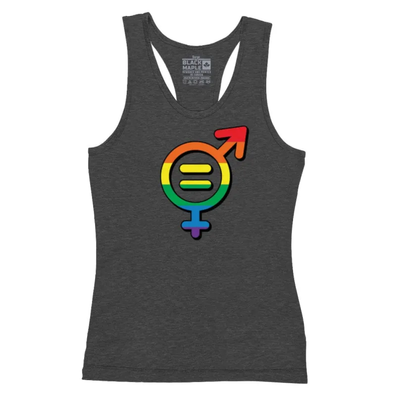 Pride Gender Equality Icon Tanktop sold by Black Maple Trading
