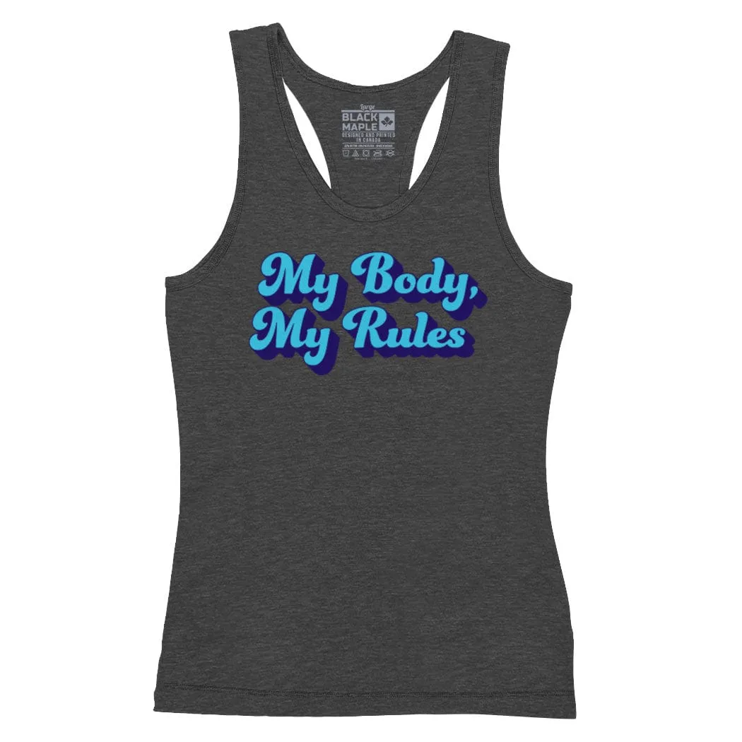 My Body My Rules Tanktop sold by Black Maple Trading