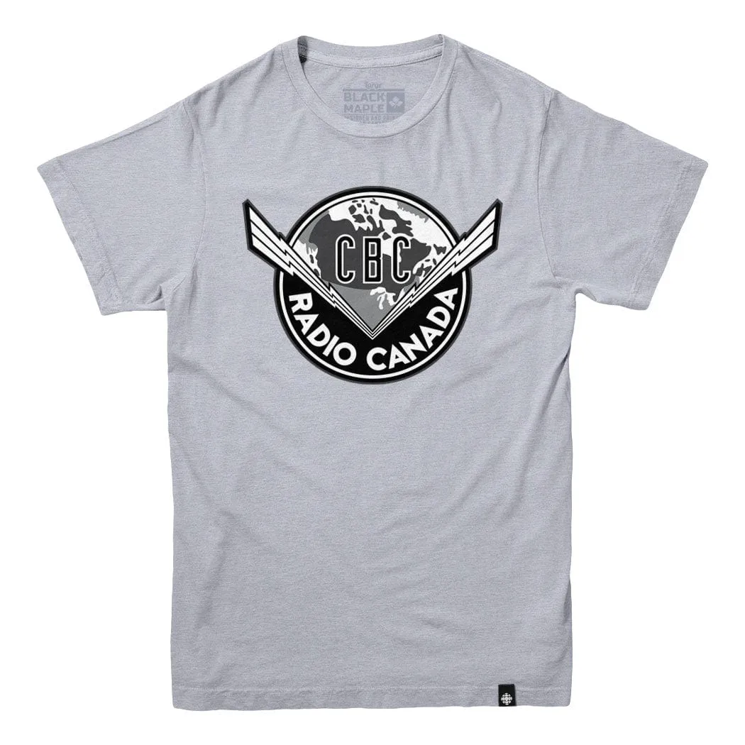 CBC 1940s BW Logo T-shirt sold by Black Maple Trading product image thumbnail 5
