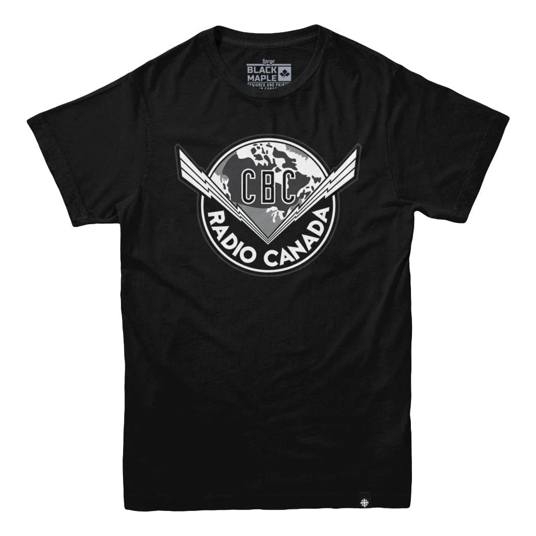 CBC 1940s BW Logo T-shirt sold by Black Maple Trading