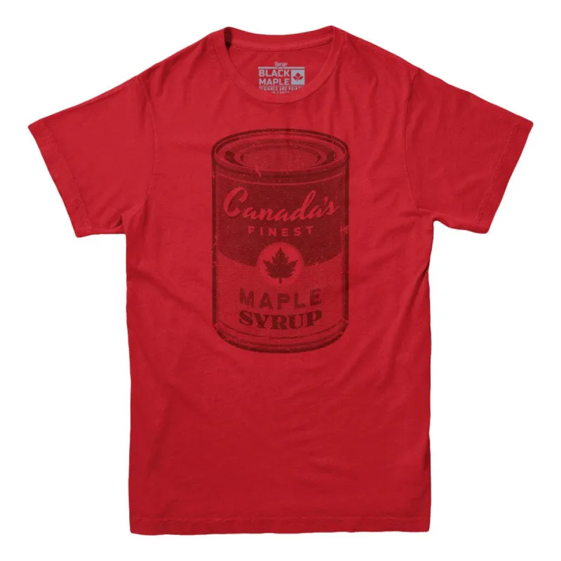 Canada's Finest Maple Syrup T-shirt sold by Black Maple Trading