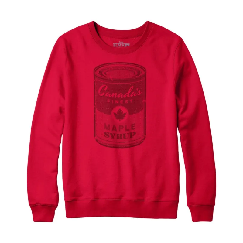 Canada's Finest Maple Syrup Sweatshirt sold by Black Maple Trading
