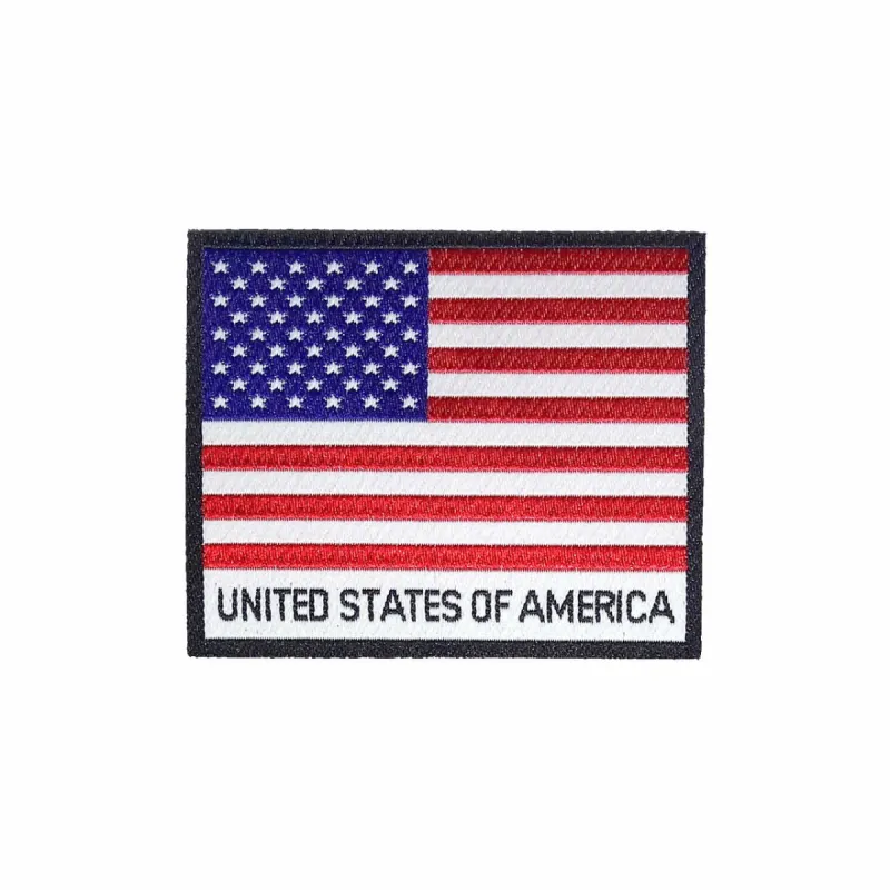 United State Flag Iron On Patch sold by Black Maple Trading