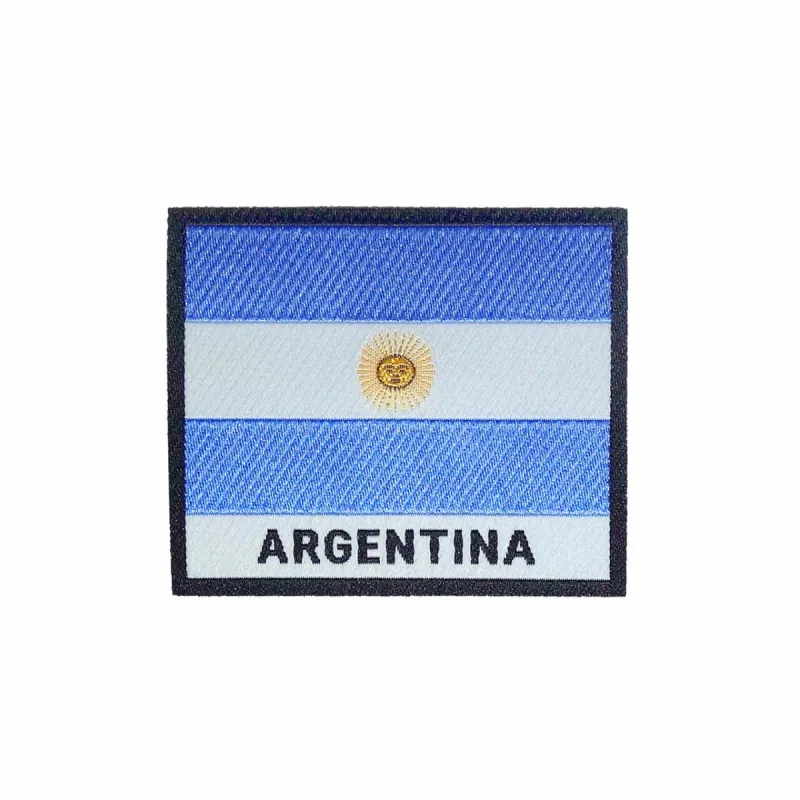 Argentina  Flag Iron On Patch sold by Black Maple Trading