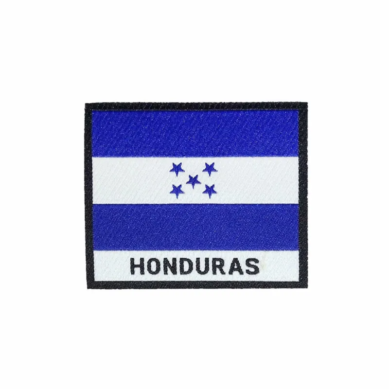 Honduras Flag Iron On Patch sold by Black Maple Trading