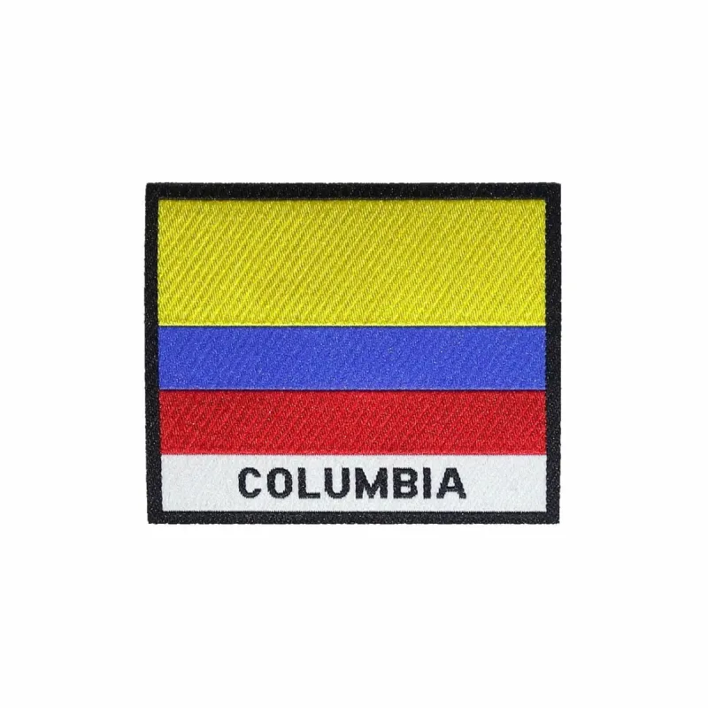 Columbia Flag Iron On Patch sold by Black Maple Trading