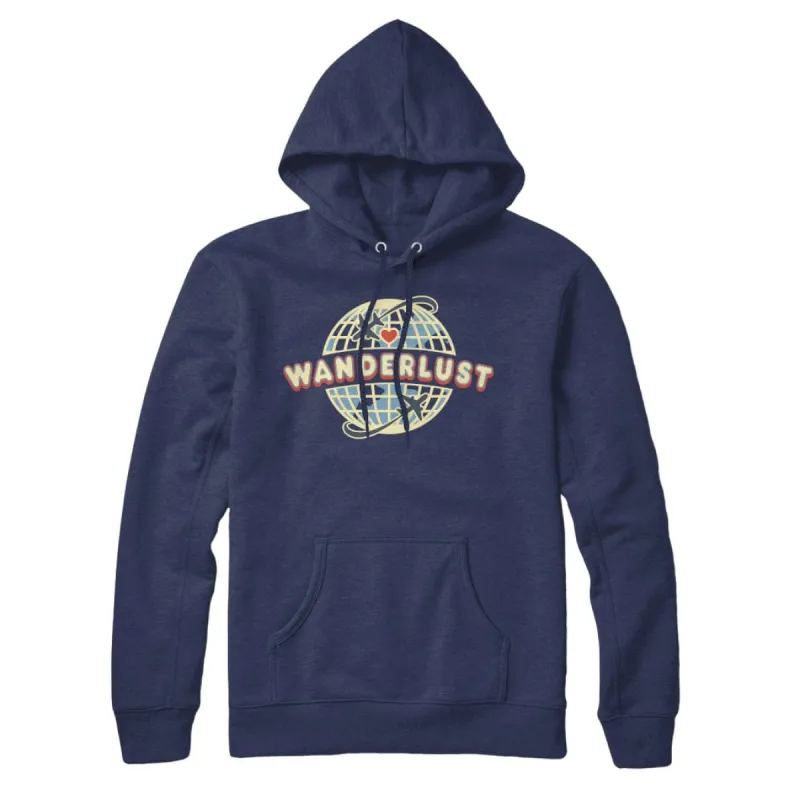 Wanderlust Sweatshirt Hoodie sold by Black Maple Trading