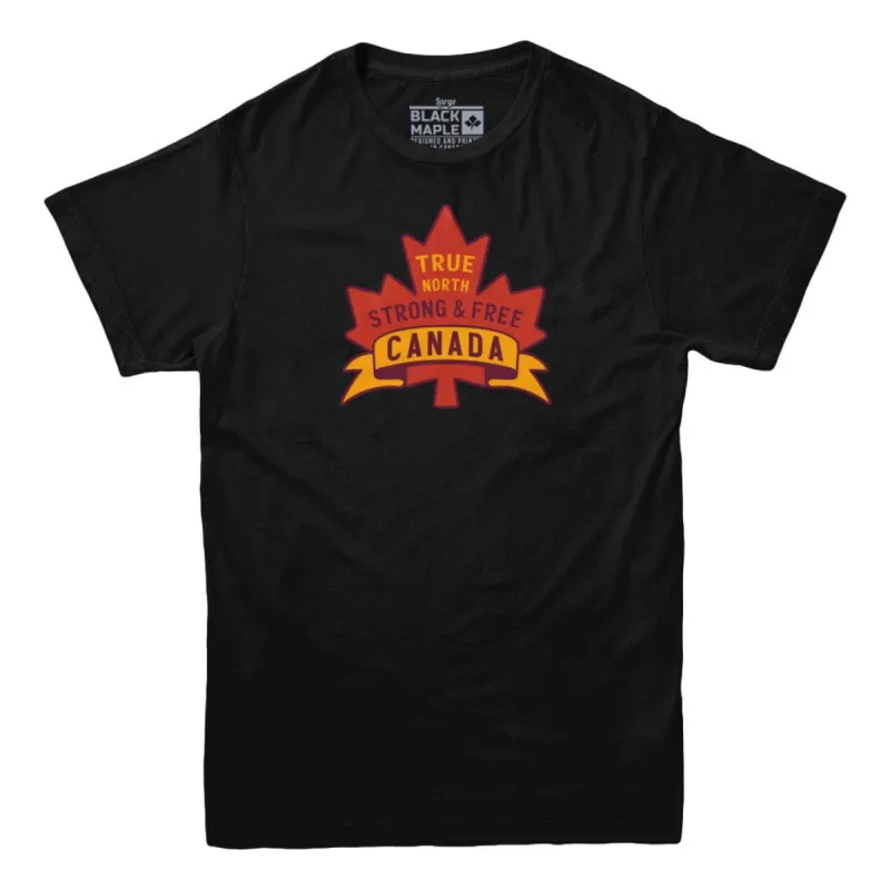 True North Strong T-shirt sold by Black Maple Trading