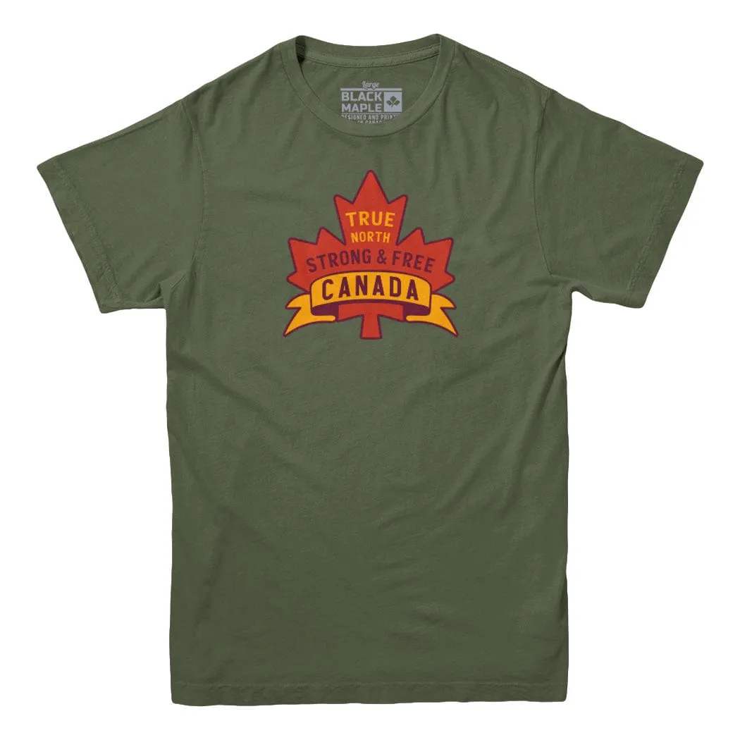 True North Strong T-shirt sold by Black Maple Trading product image thumbnail 3