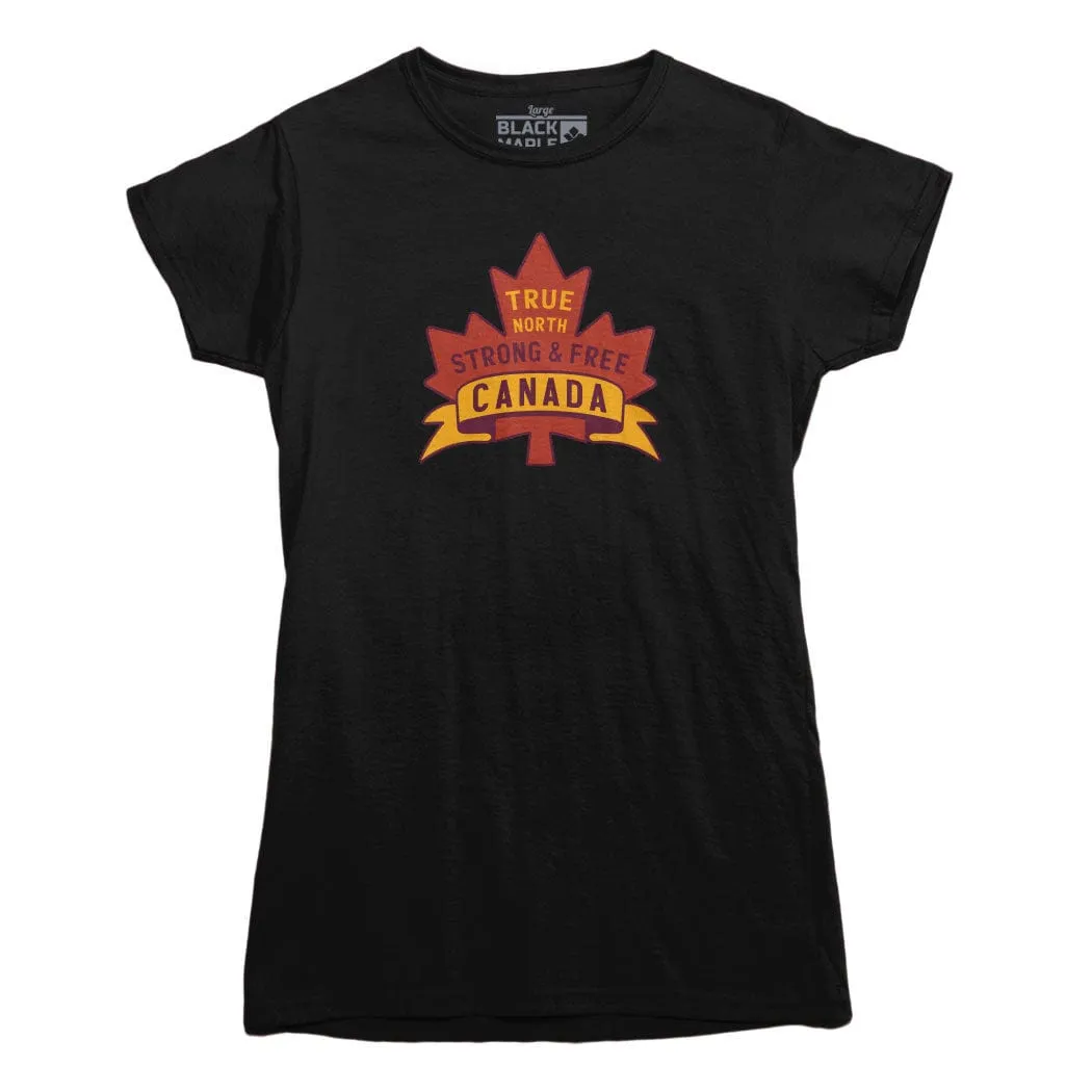 True North Strong T-shirt sold by Black Maple Trading product image thumbnail 2