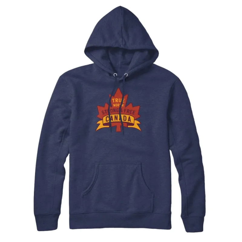 True North Strong And Free Sweatshirt Hoodie sold by Black Maple Trading
