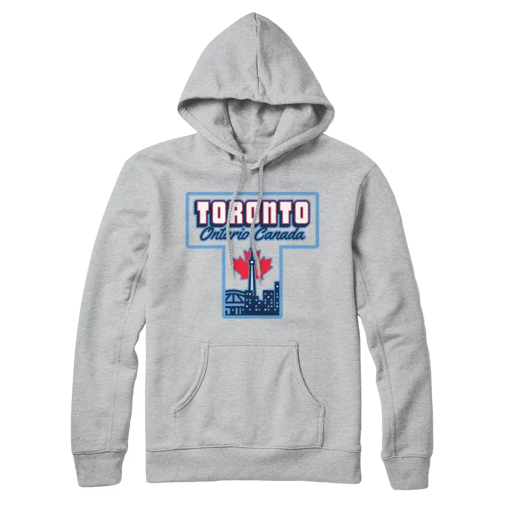 Toronto Ontario T Sweatshirt Hoodie sold by Black Maple Trading product image thumbnail 3