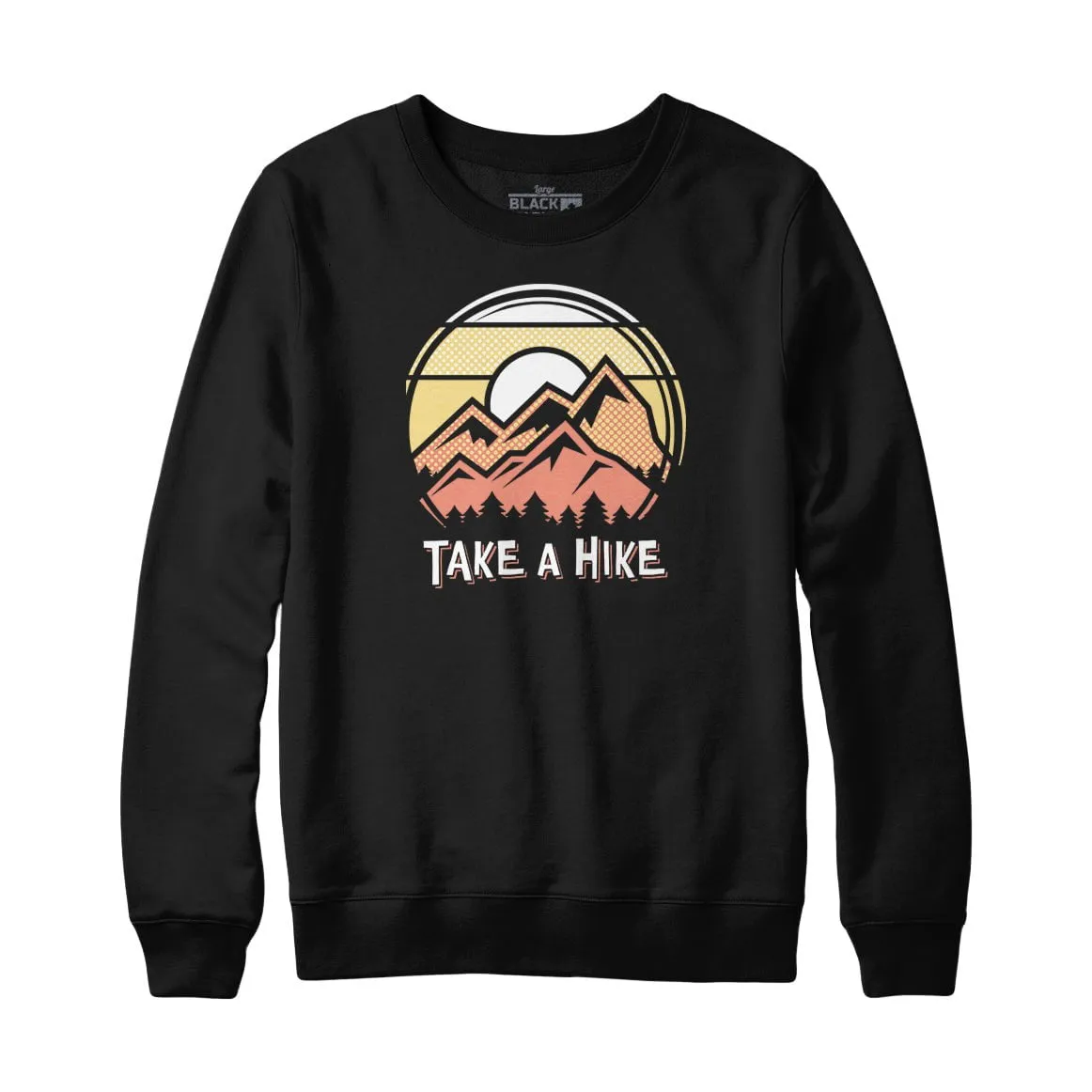 Take a Hike Sweatshirt Hoodie sold by Black Maple Trading product image thumbnail 4