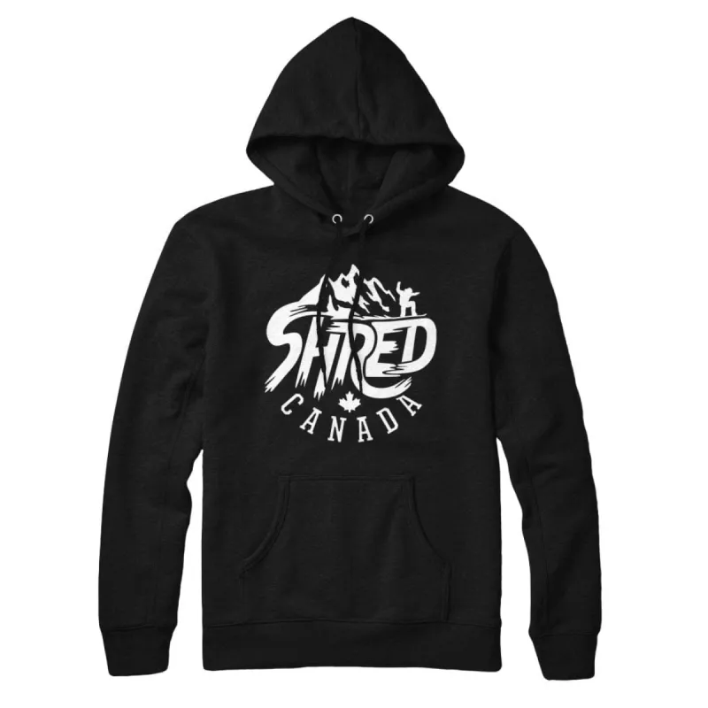 Shred Canada Sweatshirt Hoodie sold by Black Maple Trading