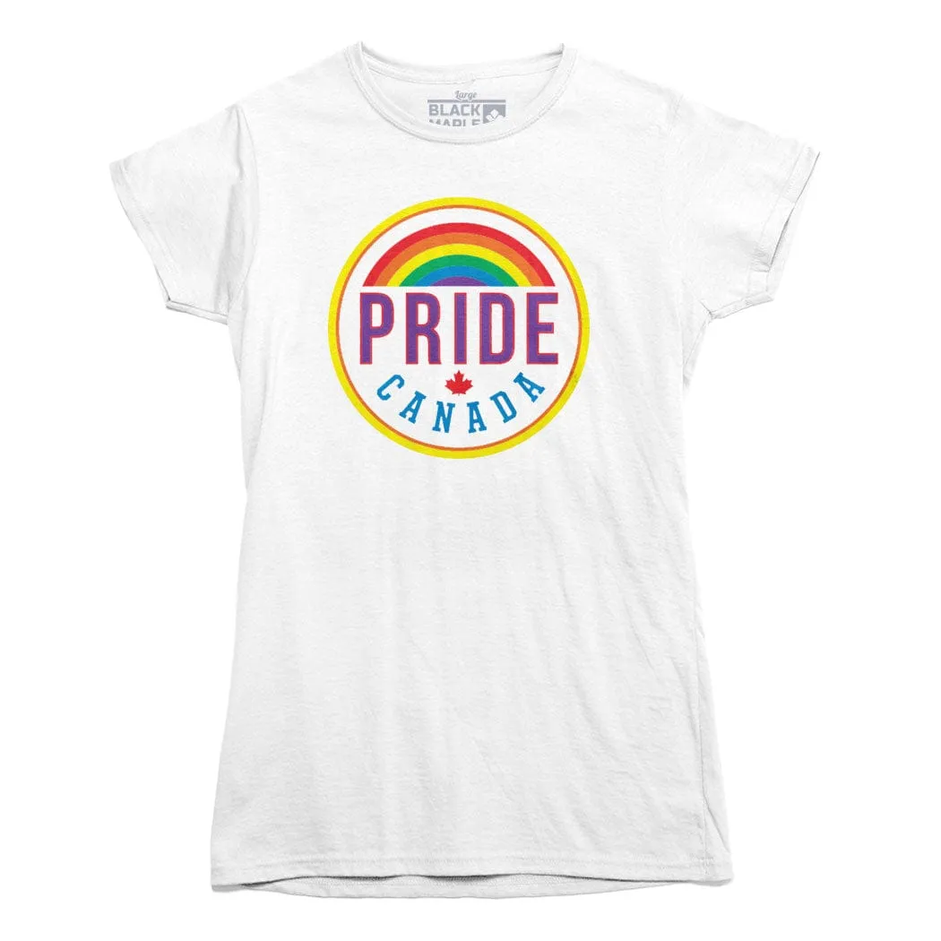 Pride Canada T-shirt sold by Black Maple Trading product image thumbnail 2