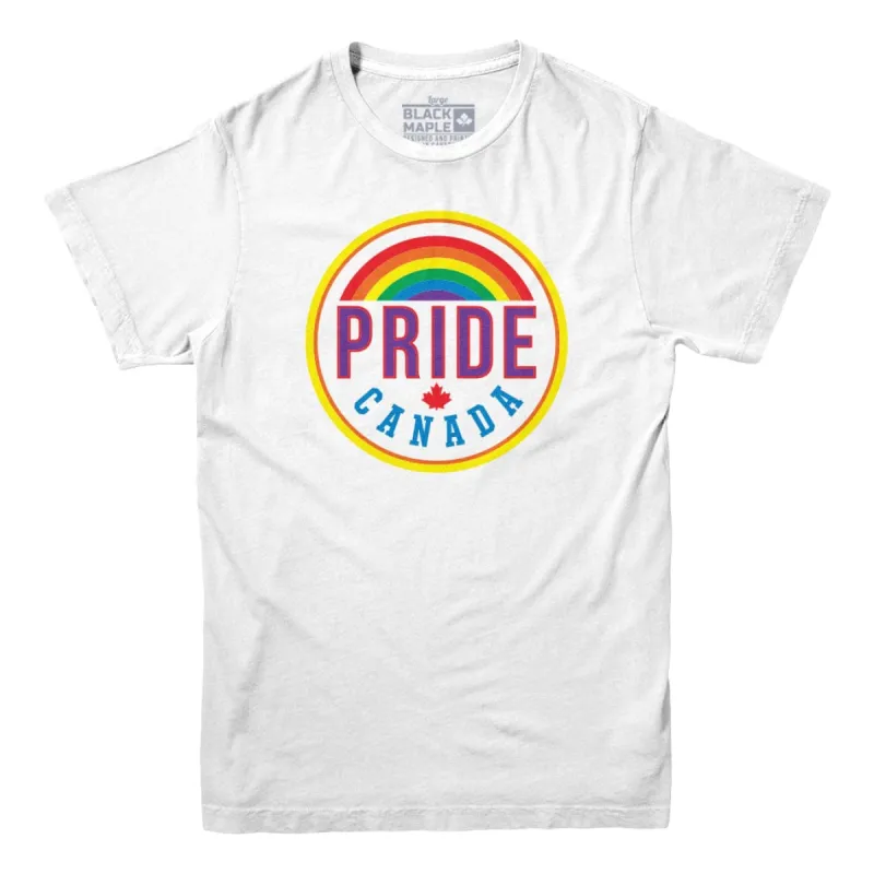 Pride Canada T-shirt sold by Black Maple Trading
