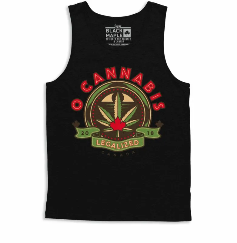 O Cannabis Legalized 2018 Tanktop sold by Black Maple Trading