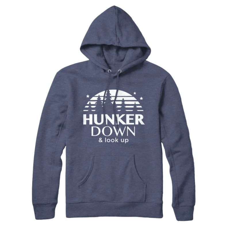 Hunker Down Sweatshirt Hoodie sold by Black Maple Trading