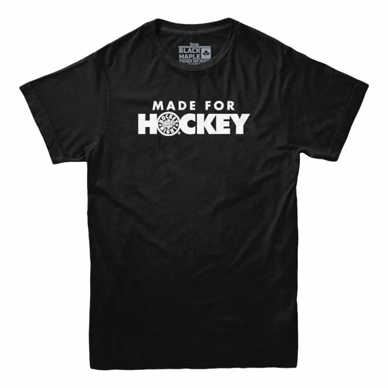 HNIC Made For Hockey T-shirt sold by Black Maple Trading