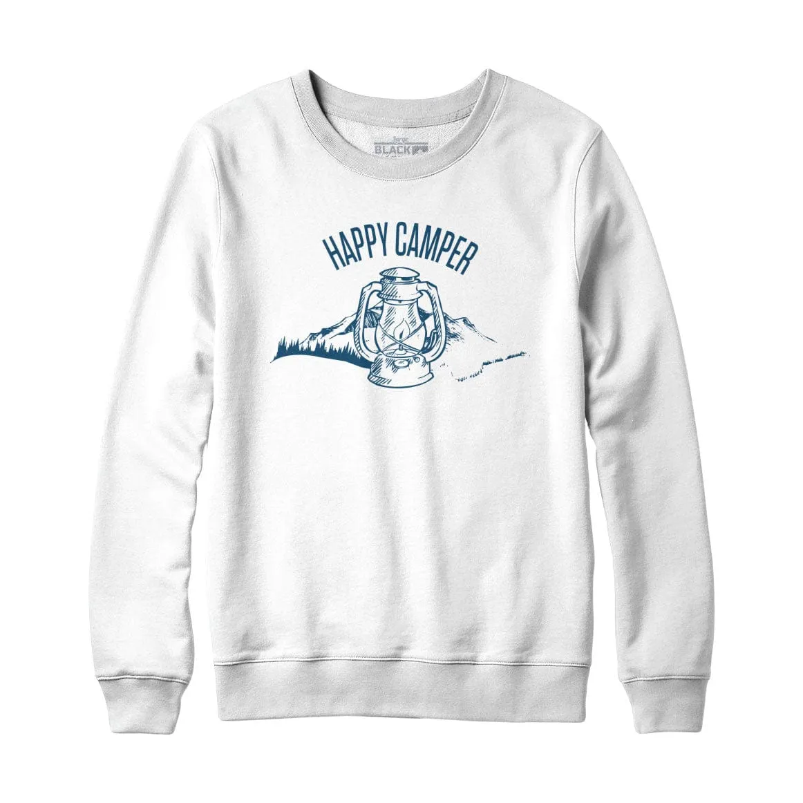 Happy Camper Sweatshirt Hoodie sold by Black Maple Trading product image thumbnail 4