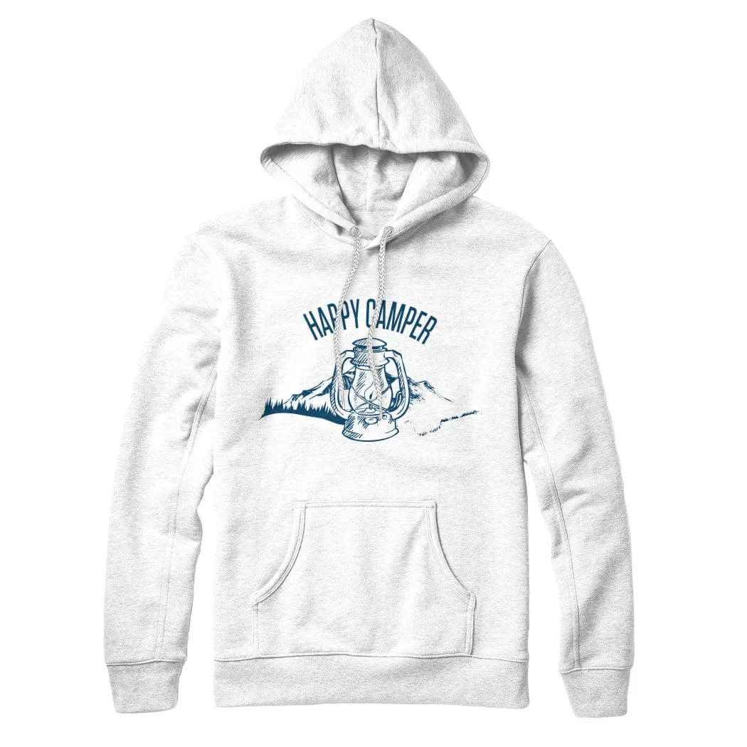 Happy Camper Sweatshirt Hoodie sold by Black Maple Trading product image thumbnail 3