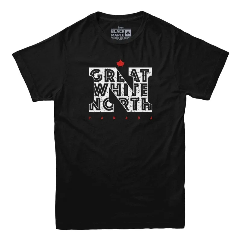 Great White North T-shirt sold by Black Maple Trading