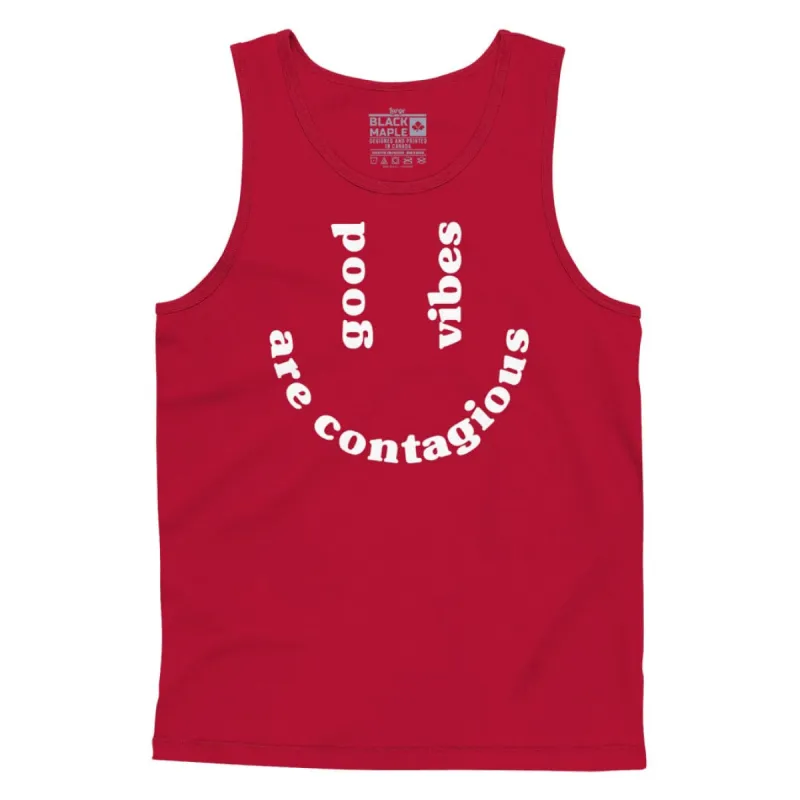 Good Vibes are Contagious Tanktop sold by Black Maple Trading