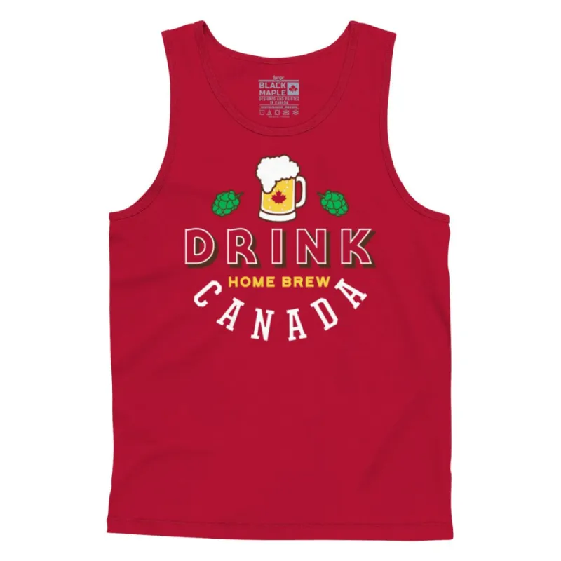 Drink Canada Tanktop sold by Black Maple Trading