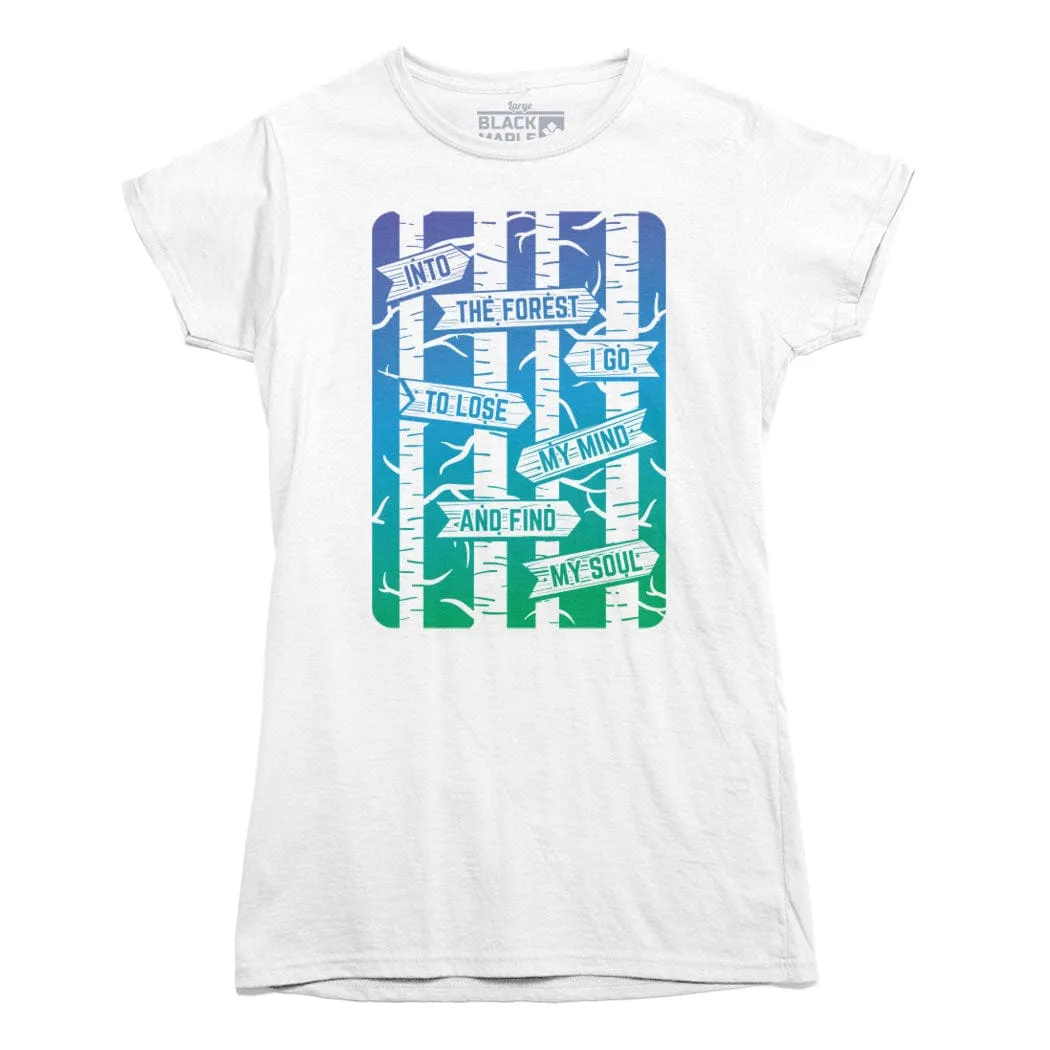 Into The Forest I Go T-shirt sold by Black Maple Trading product image thumbnail 2