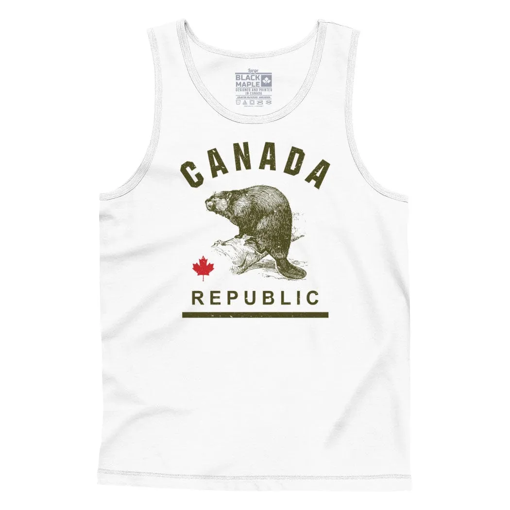 Canada Republic BEAVER Tank Top sold by Black Maple Trading product image thumbnail 3
