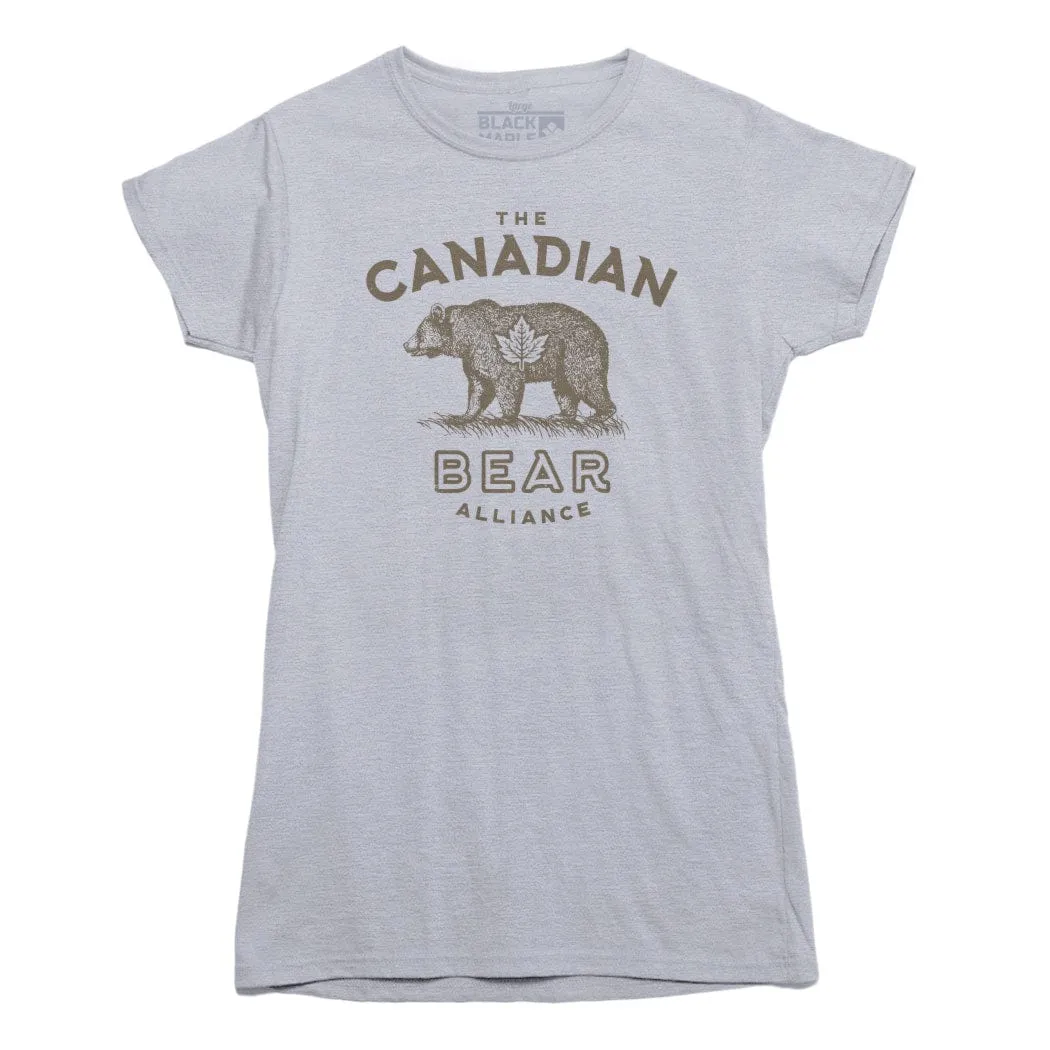 Canadian Bear Alliance T-shirt sold by Black Maple Trading product image thumbnail 2