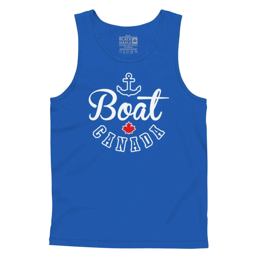 Boat Canada Tanktop sold by Black Maple Trading
