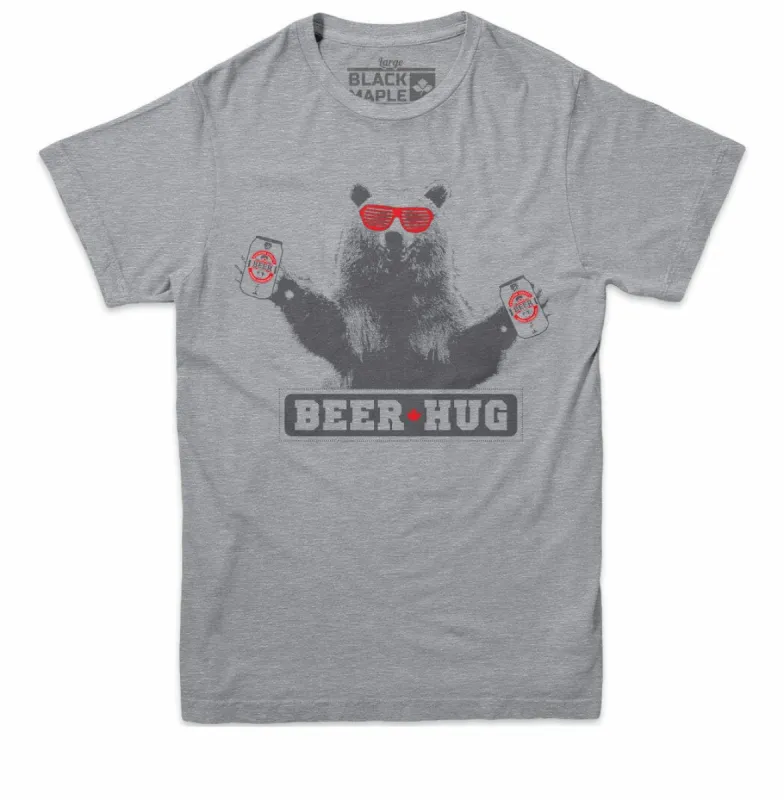 Beer Hugs T-shirt sold by Black Maple Trading