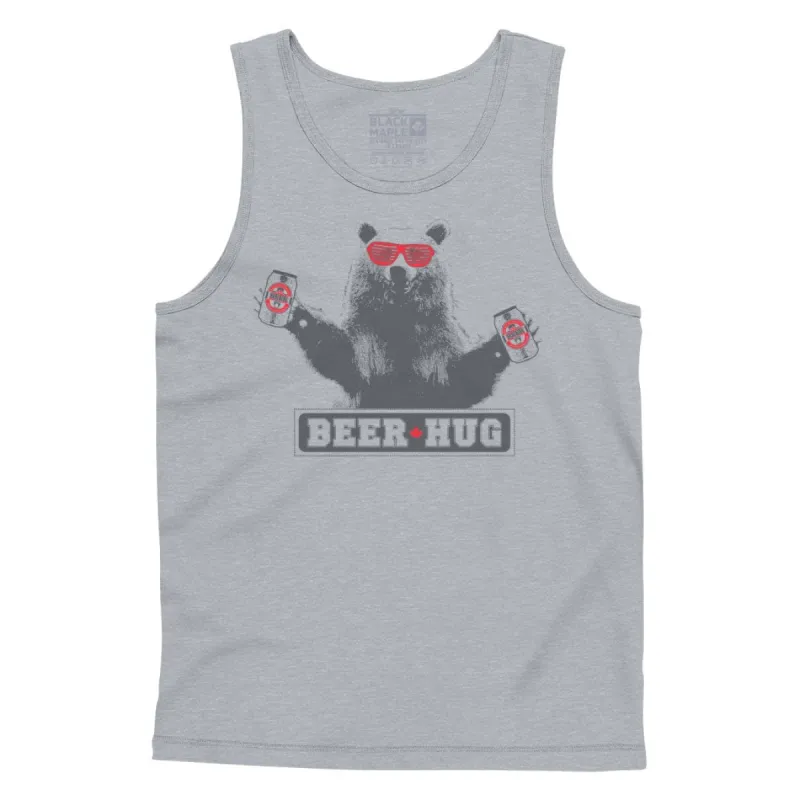 Beer Hugs Tank Top sold by Black Maple Trading
