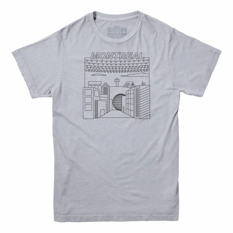 Montreal Perspective T-shirt sold by Black Maple Trading