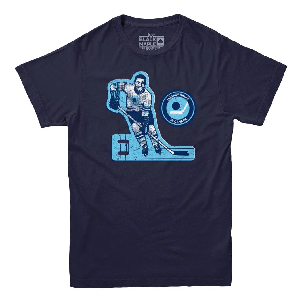 Hockey Night In Canada Vintage Table Hockey T-shirt sold by Black Maple Trading