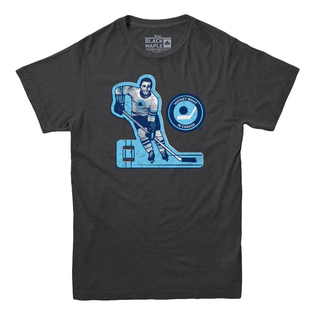 Hockey Night In Canada Vintage Table Hockey T-shirt sold by Black Maple Trading product image thumbnail 5