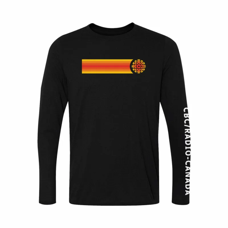CBC 74 Retro Stripe Long Sleeve Tshirt sold by Black Maple Trading