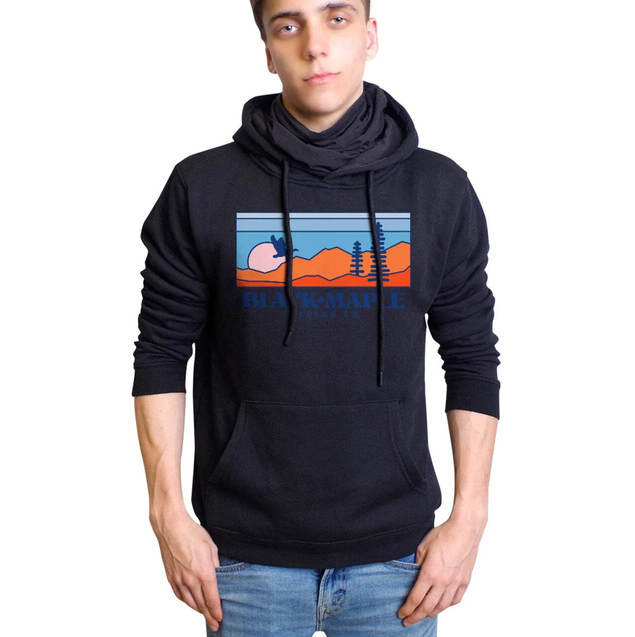 Goose Sunset BMT Logo SOE Hoodie sold by Black Maple Trading product image thumbnail 3