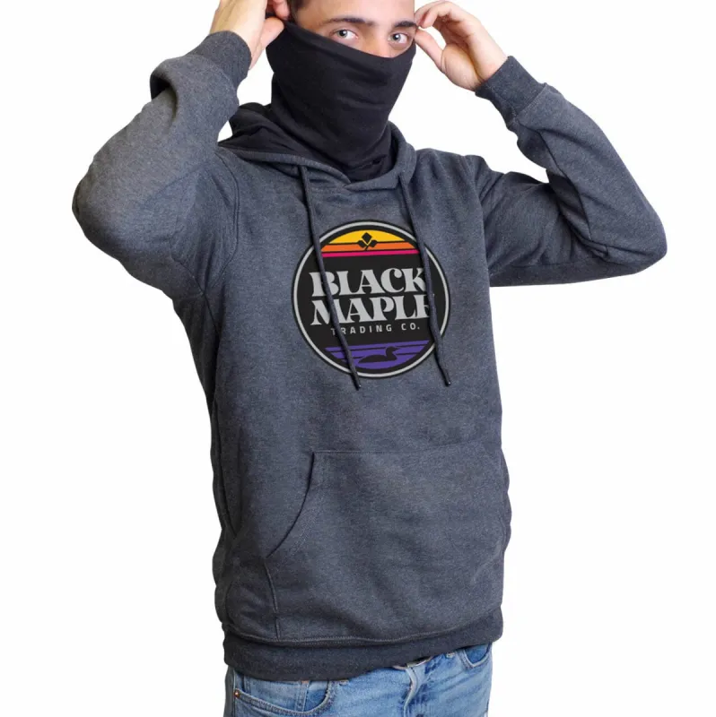 Circle Sunset BMT Logo SOE Hoodie made by Black Maple Trading