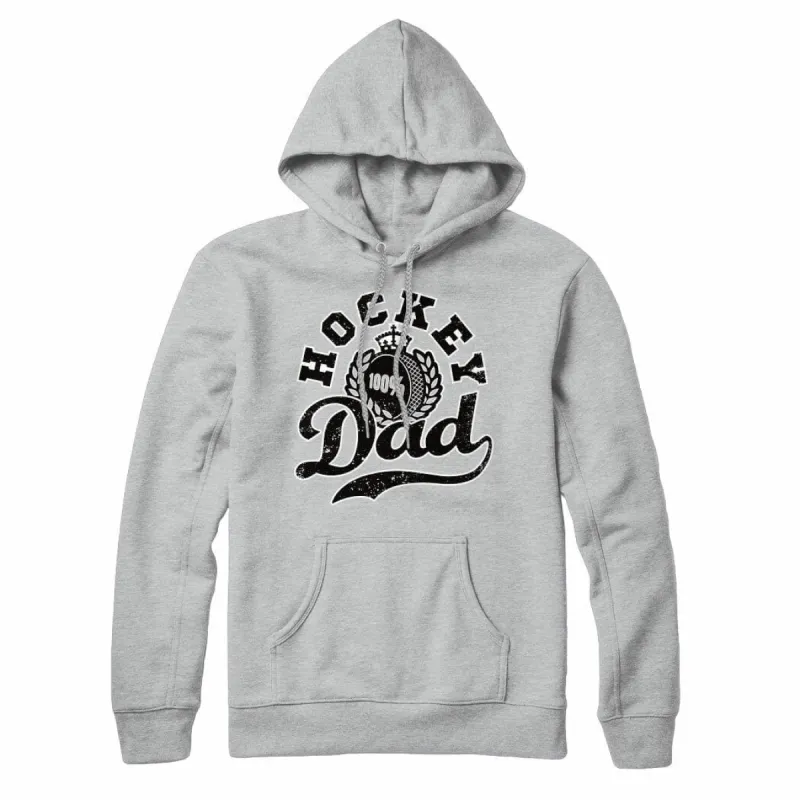 Hockey Dad Sweatshirt Hoodie sold by Black Maple Trading