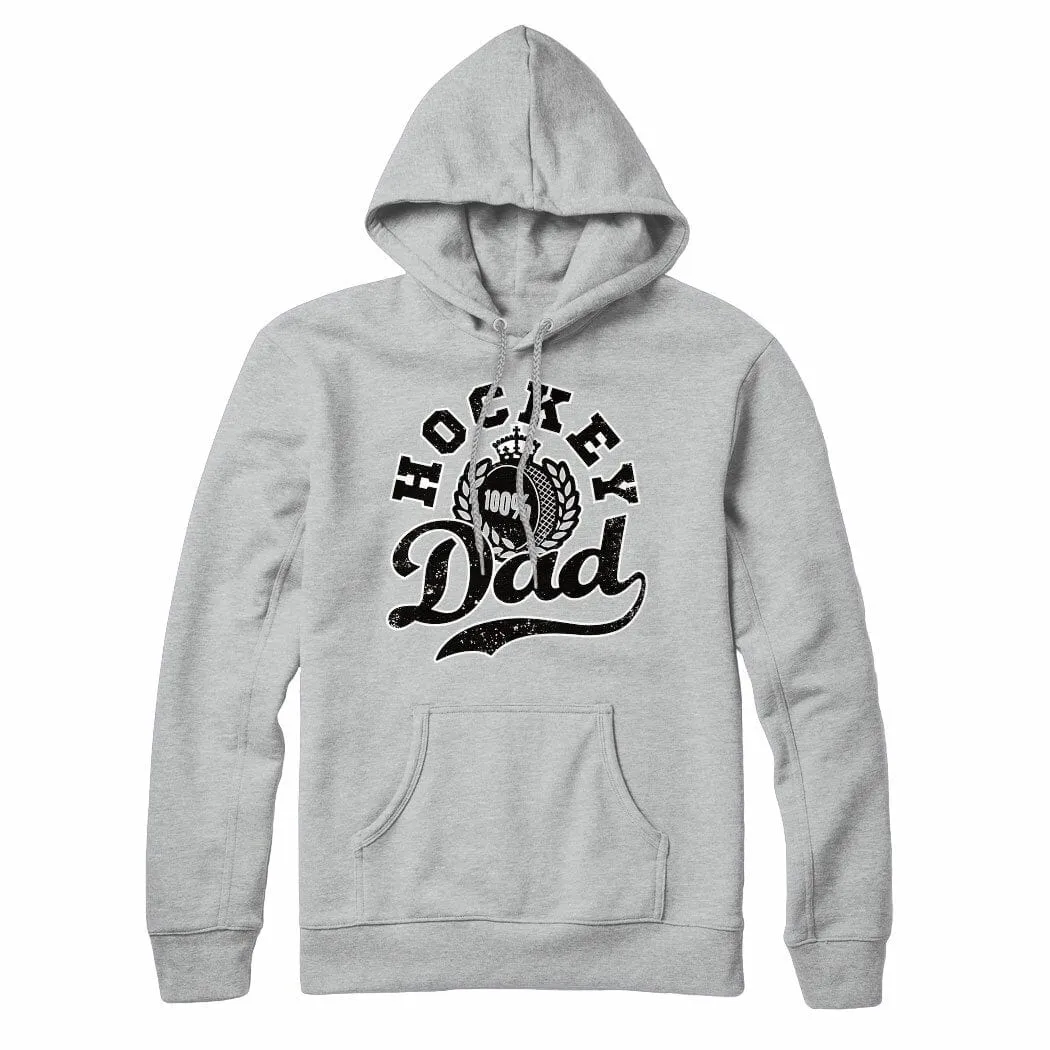 Hockey Dad Sweatshirt Hoodie sold by Black Maple Trading