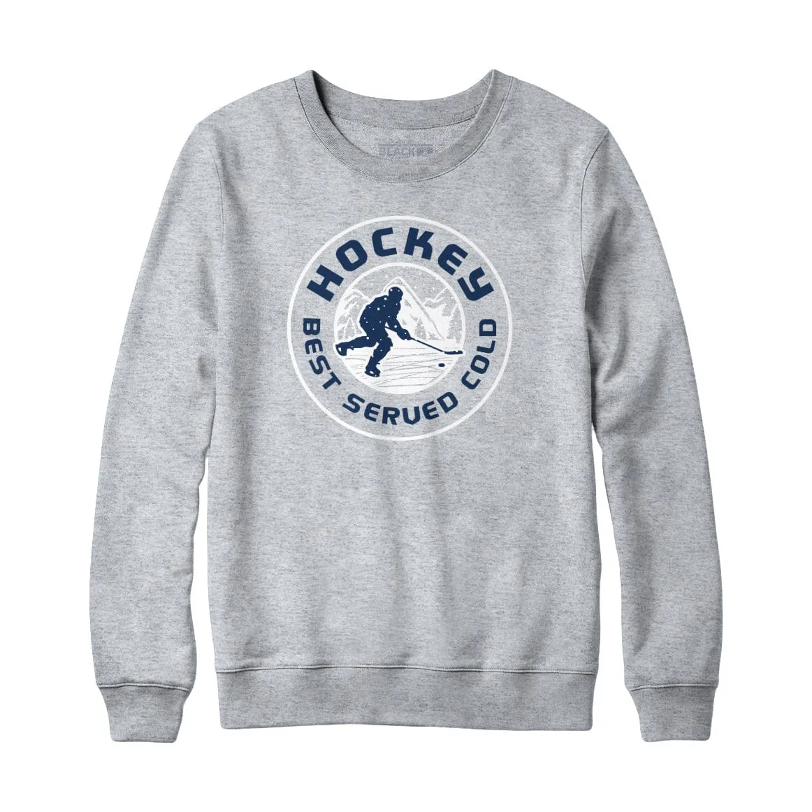 Hockey Best Served Cold Sweatshirt Hoodie sold by Black Maple Trading product image thumbnail 2
