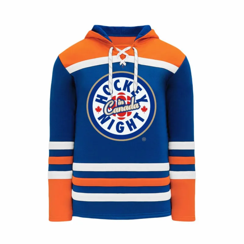 Hockey Night In Canada Edmonton Laced Hoodie sold by Black Maple Trading
