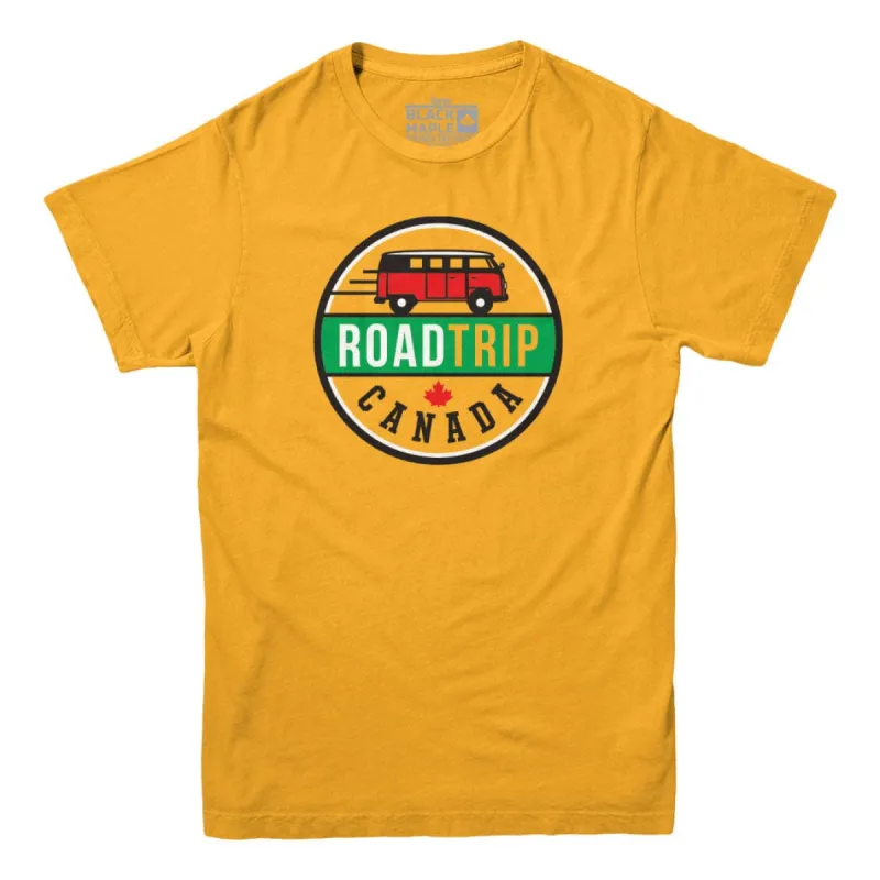 Road Trip Canada T-shirt sold by Black Maple Trading