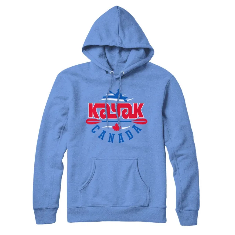 Kayak Canada Sweatshirt Hoodie sold by Black Maple Trading